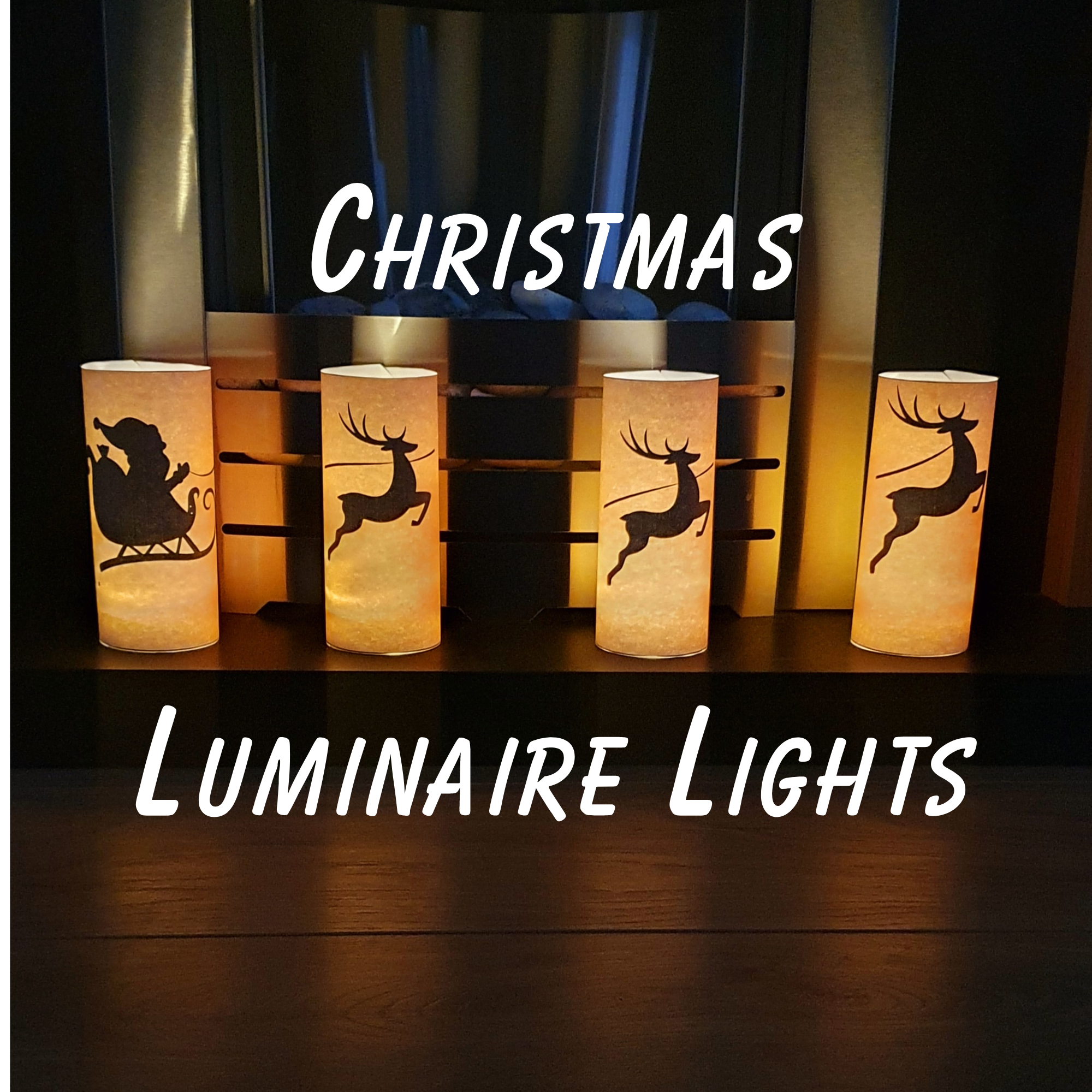 How To Make Christmas Decorations Luminaires Paper Lights