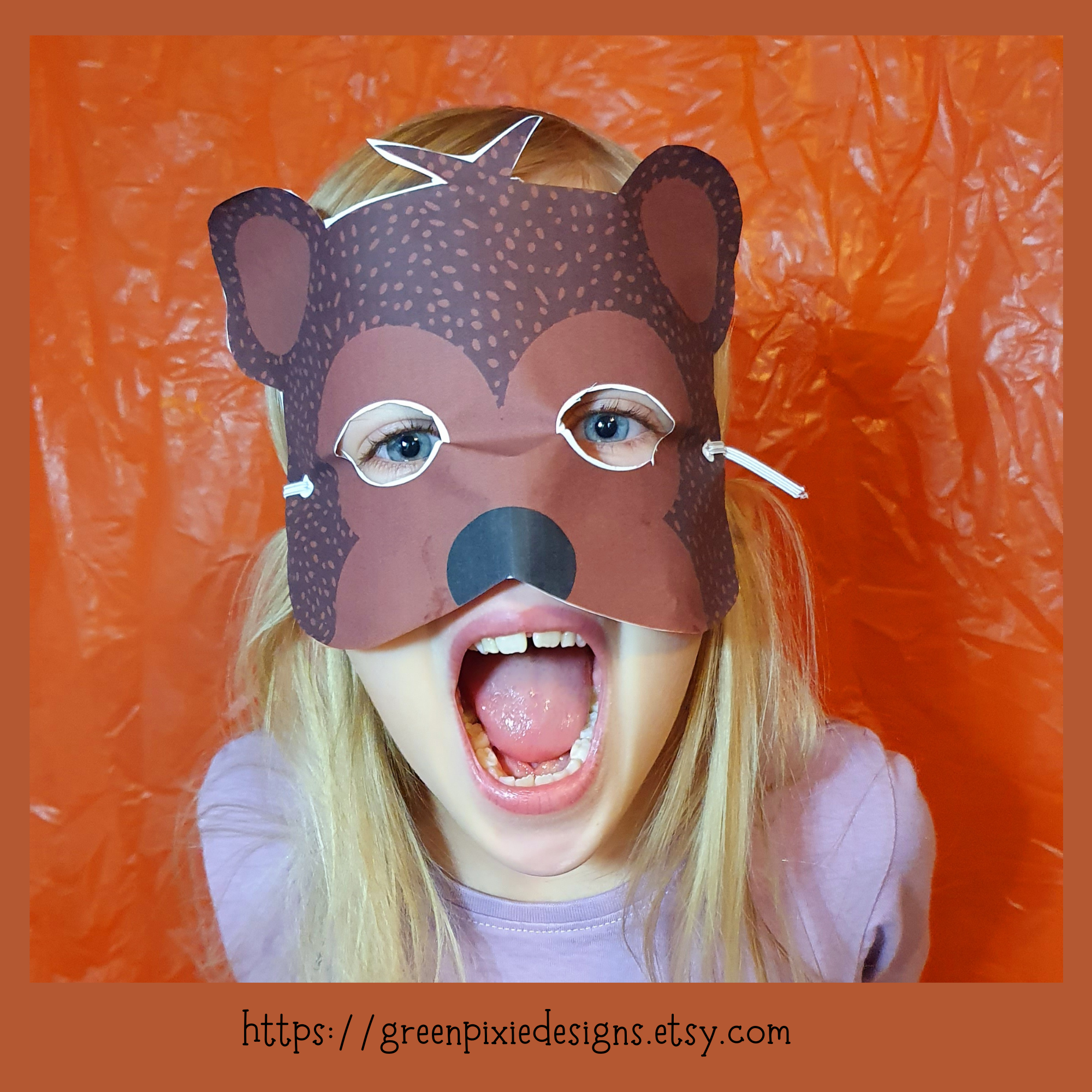 Learn How To Make a Bear Mask Craft For Kids
